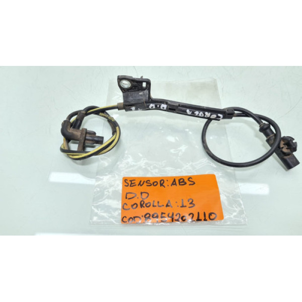 Sensor Abs Dianteiro Direito Toyota Corolla 2.0 2012 2013