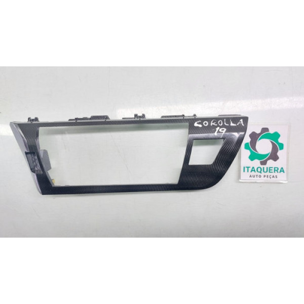 Moldura Acabamento Multimidia Toyota Corolla Ano 2018 2019