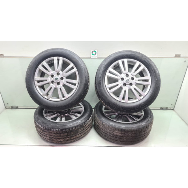 Jogo Rodas C/ Pneu Discovery Range Rover Sport 255/55 Aro 19