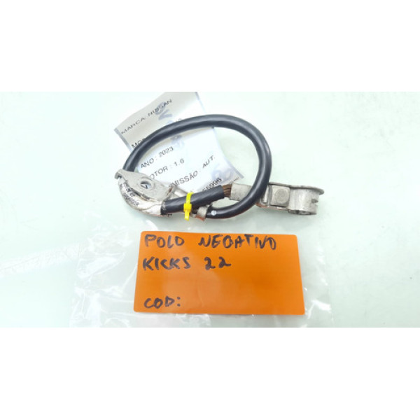 Cabo Polo Negativo Nissan Kicks 1.6 Ano 2022 2023