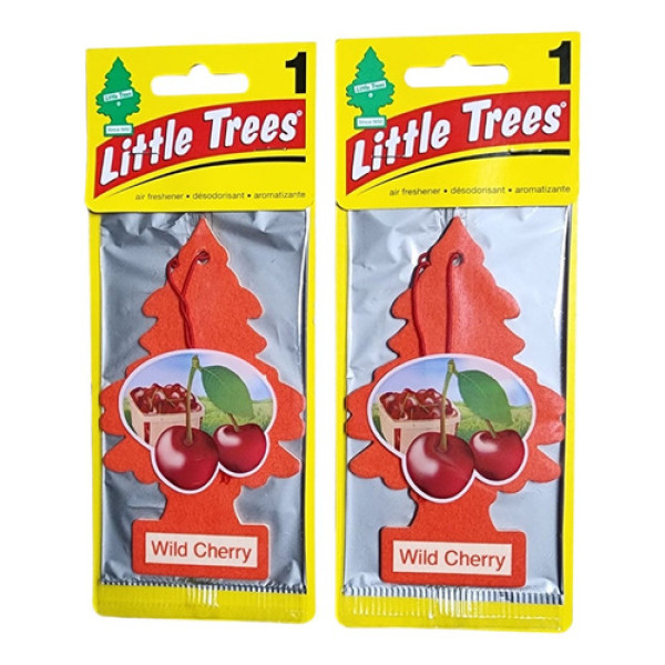 2 Little Trees Cheirinho Car Automotivo Wild Cherry Original