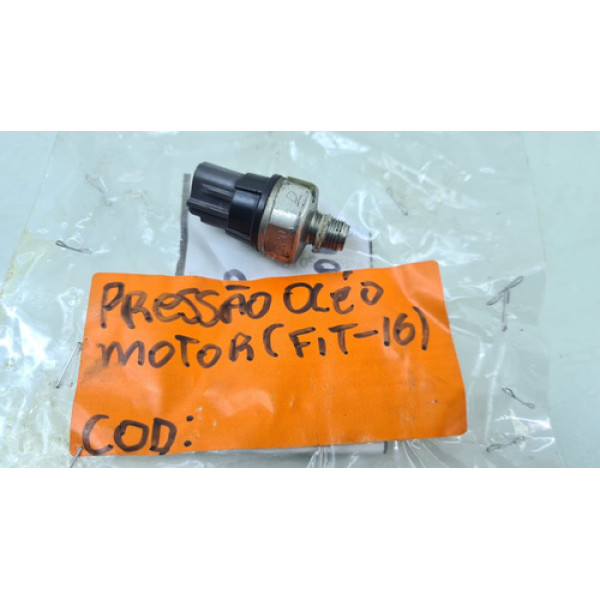Sensor Pressão Oleo Motor Honda Fit City 1.5 Ano 2016