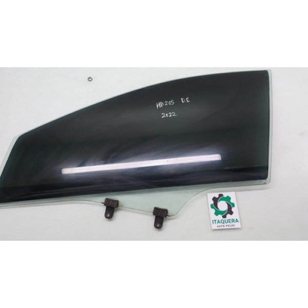 Vidro Porta Dianteira Esquerda Hyundai Hb20 Ano 2021 2022