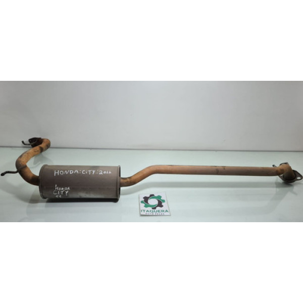 Escapamento Silencioso Honda City 1.5 Ano 2009 2010 2011