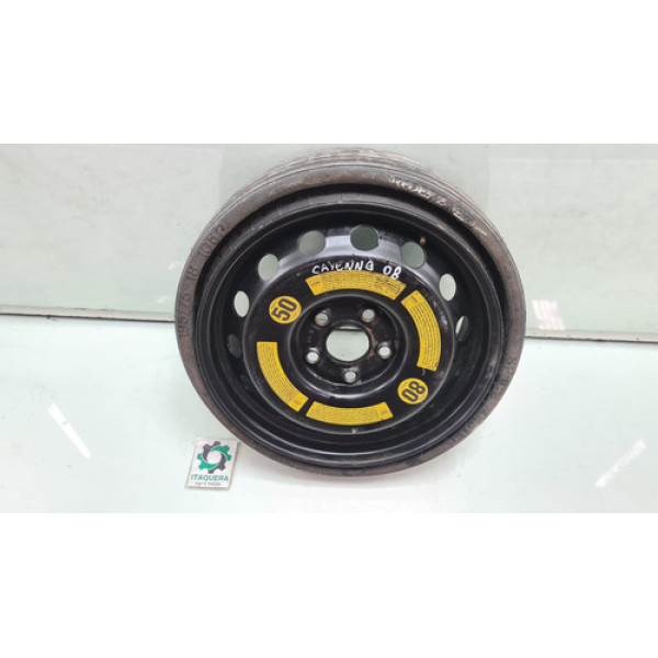 Estepe Roda Com Pneu 195/75 R18 Porsche Cayenne Ano 2008