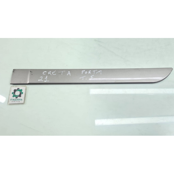 Friso Porta Traseira Esquerda Hyundai Creta Ano 2021