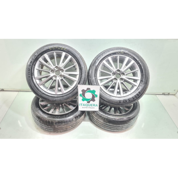 Jogo Roda Com Pneu 205/60 R16 Toyota Corolla Ano 2018 2019