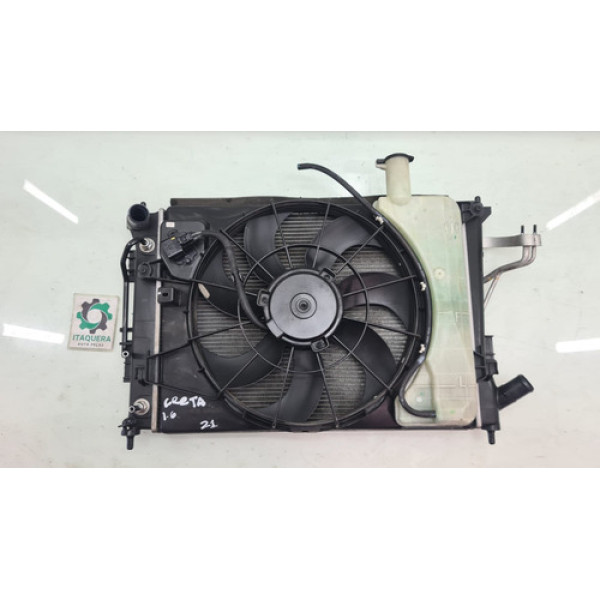 Kit Radiador Ventoinha Hyundai Creta 1.6 Ano 2021