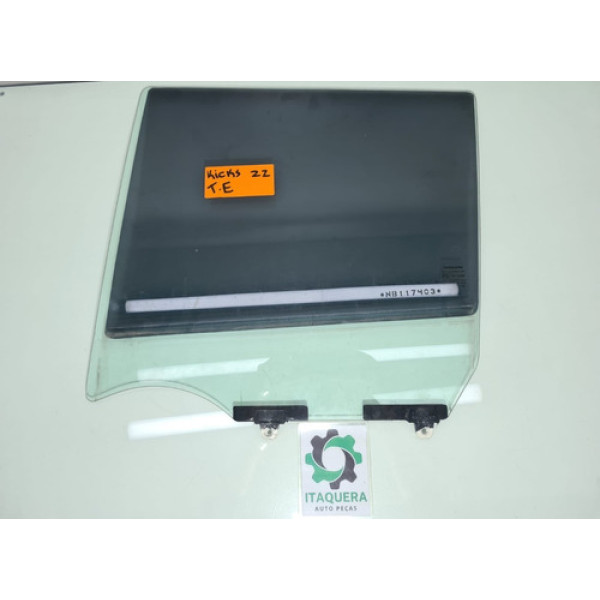 Vidro Porta Traseira Esquerda Nissan Kicks Ano 2022 2023