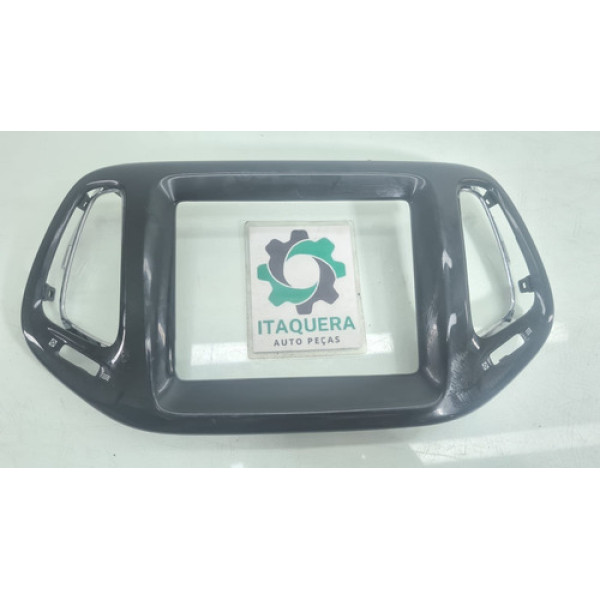 Acabamento Moldura Multimidia Jeep Compass Ano 2018 2019