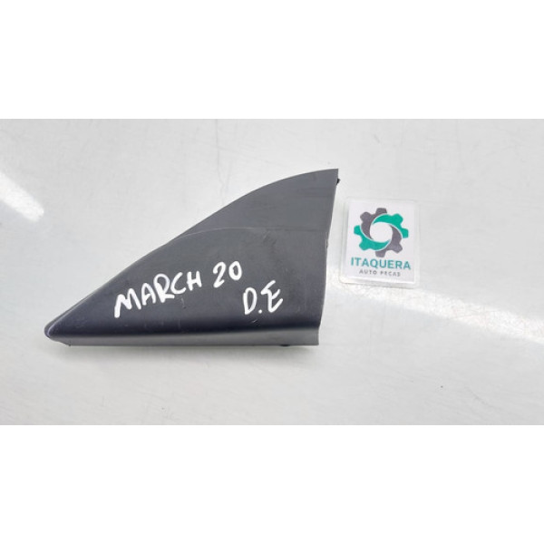 Acabamento Interno Retrovisor Esquerdo Nissan March 2020
