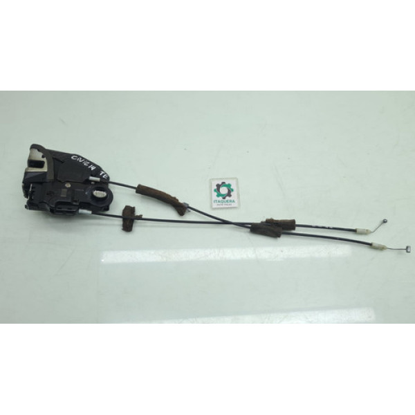Fechadura Porta Traseira Esquerda Honda Civic Ano 2013 2014