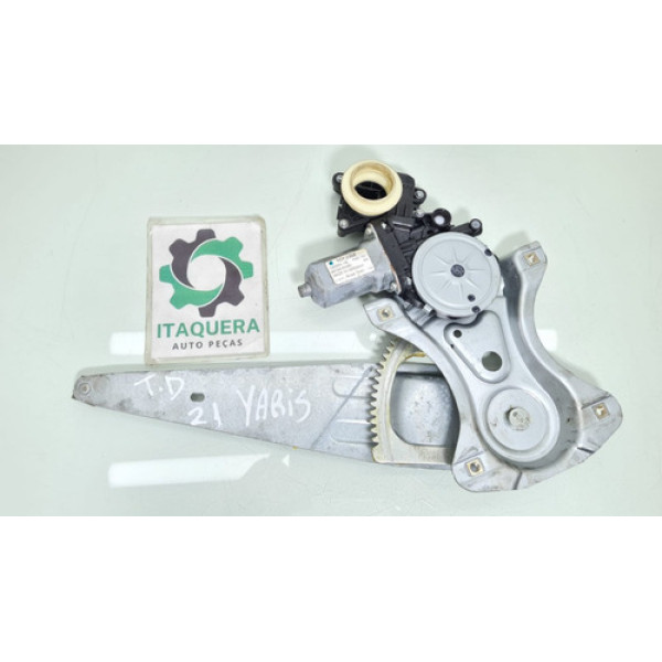 Maquina Vidro Traseiro Direito Toyota Yaris 1.5 Ano 2021
