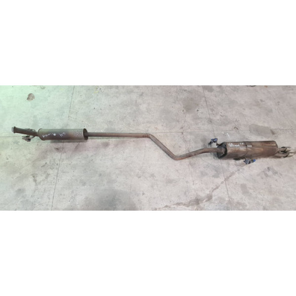 Escapamento Silencioso Citroen C4 Lounge 1.6 Ano 2019