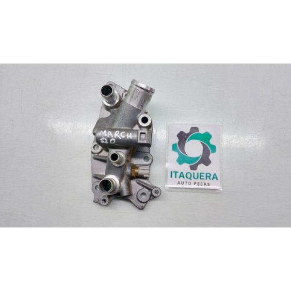 Carcaça Valvula Termostatica Nissan March 1.6 Ano 2019 2020