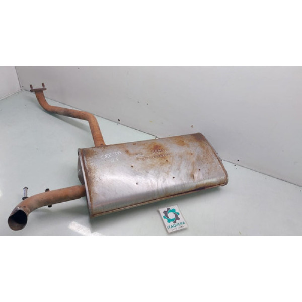 Escapamento Silencioso Hyundai Creta 1.6 Ano 2021 