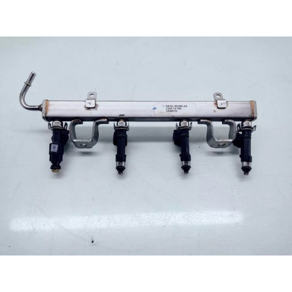 Flauta Bico Injetor Ford Ranger 2.5 Flex Ano 2014