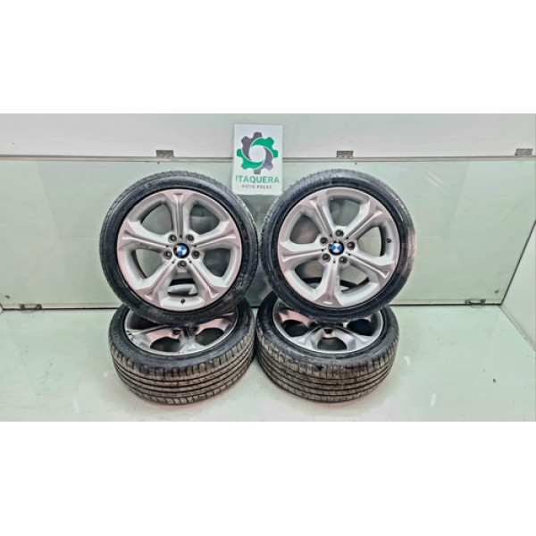 Jogo Rodas C/ Pneu 225/45 Aro 18  Bmw X1 Ano 2015