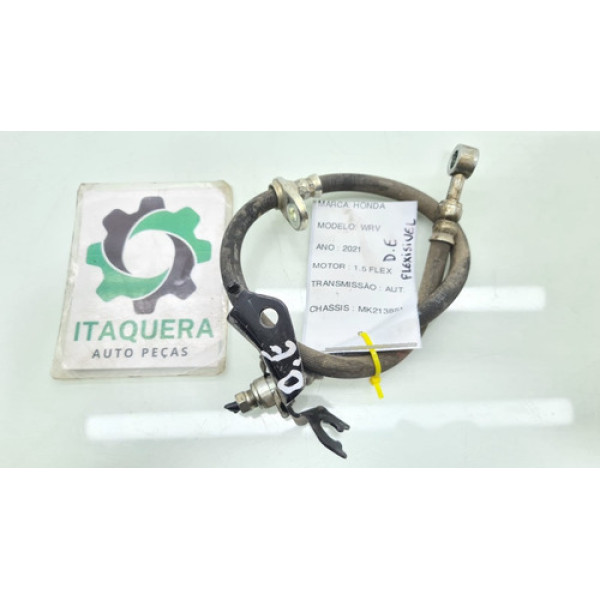 Flexivel Pinça Freio Dianteiro Esquerdo Wrv Wr-v Ano 2021