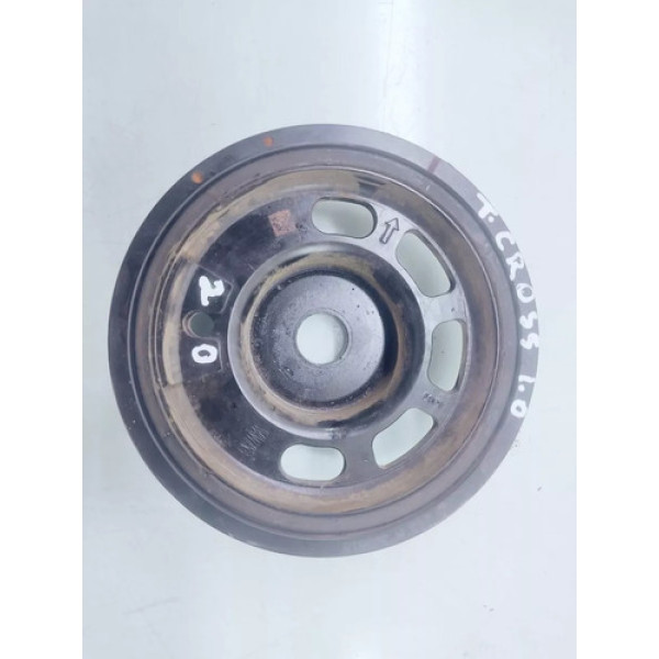 Polia Virabrequim Vw Tcross Virtus Polo Nivus 1.0 Ano 2022