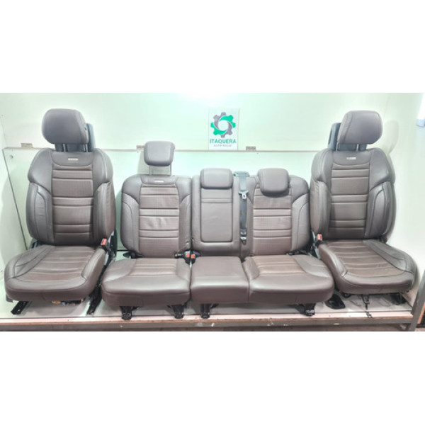 Jogo De Bancos Modulos Telas Mercedes Ml63 Ml350 Ano 2015