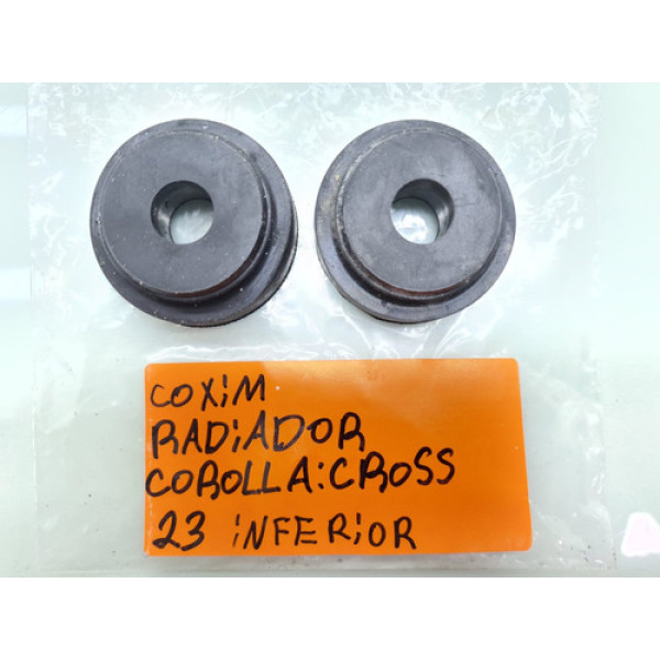 Par Borracha Coxim Do Radiador Corolla Cross Ano 2022 2023
