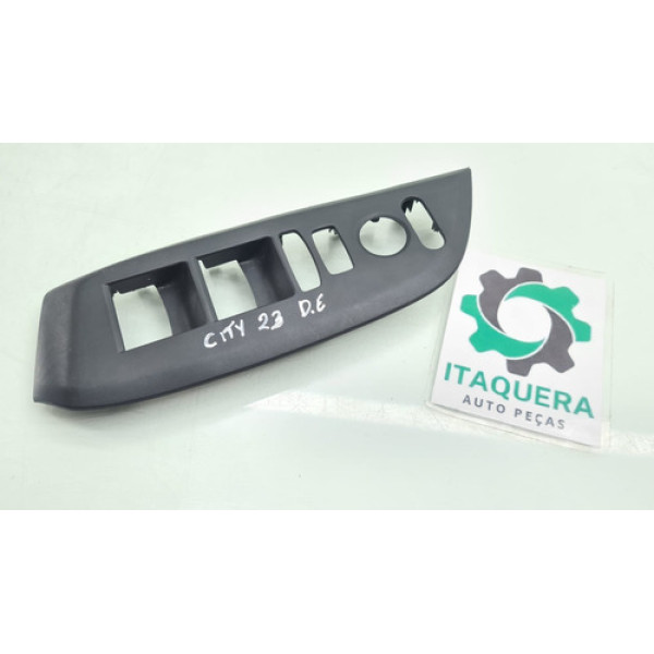 Moldura Comando Vidro Dianteiro Esquerdo Honda City Ano 2023
