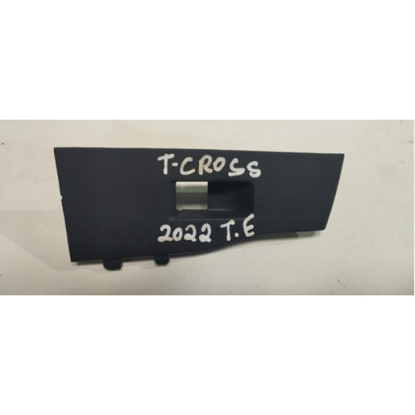 Moldura Comando Traseiro Esquerdo Vw T-cross Tcross 2023