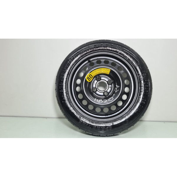 Estepe Fino T125/80 D15 Hyundai Hb20 Ano 2020 2021 2022