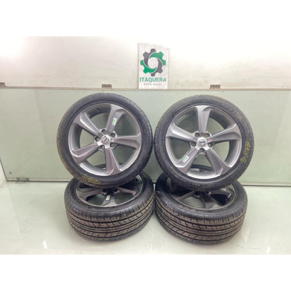 Jogo Rodas 225/45 Aro 17 Volvo V40 T4 Ano 2015 2016 2017