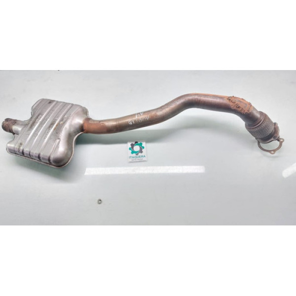 Cano Escapamento Silencioso Audi A4 1.8 Ano 2014 2015