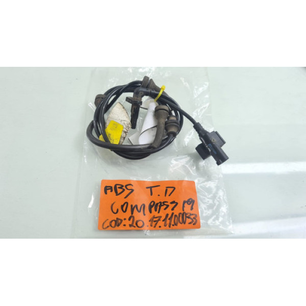 Sensor Abs Traseiro Direito Jeep Compass 2.0 Ano 2019 2020