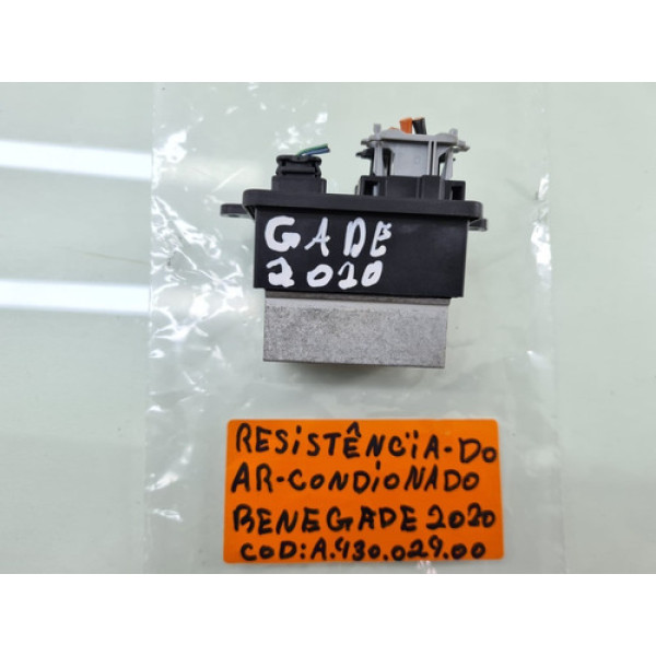 Resistência Ar Condicionado Jeep Renegade Ano 2020 2021