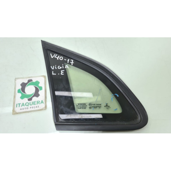 Vidro Vigia Lateral Esquerdo Volvo V40 Ano 2016 2017