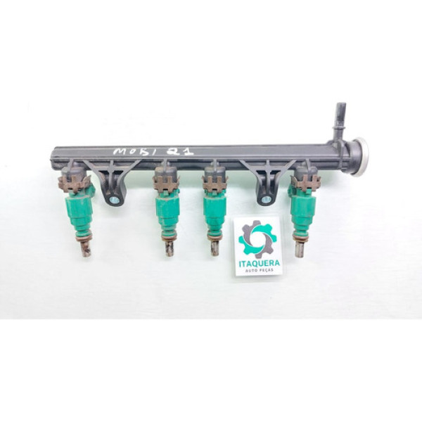 Flauta Com Bicos Injetores Fiat Mobi 1.0 Ano 2020 2021