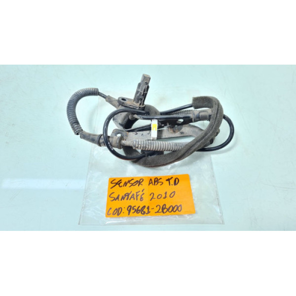 Sensor Abs Traseiro Direito Hyundai Santa Fé 2009 956812b000