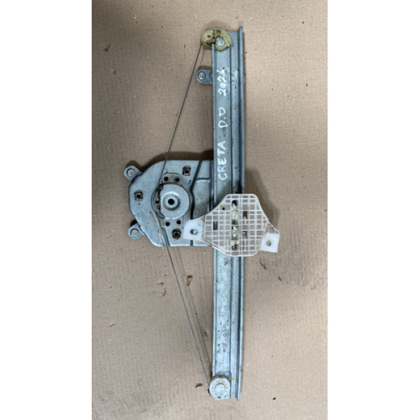 Maquina Sem Motor Vidro Dianteiro Direito Hyundai Creta 2021