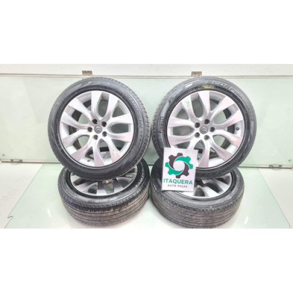 Jogo Rodas 225/55 Aro 18 Citroen C5 Ano 2011 2012 