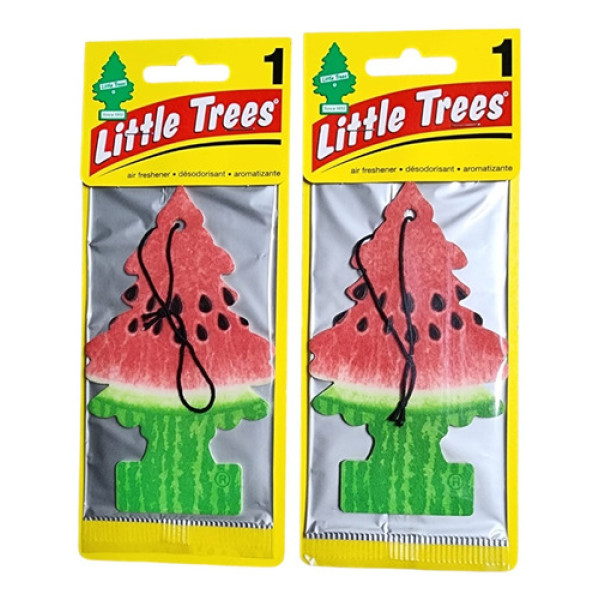 2 Little Trees Cheirinho Carrro Automotivo Melancia Original