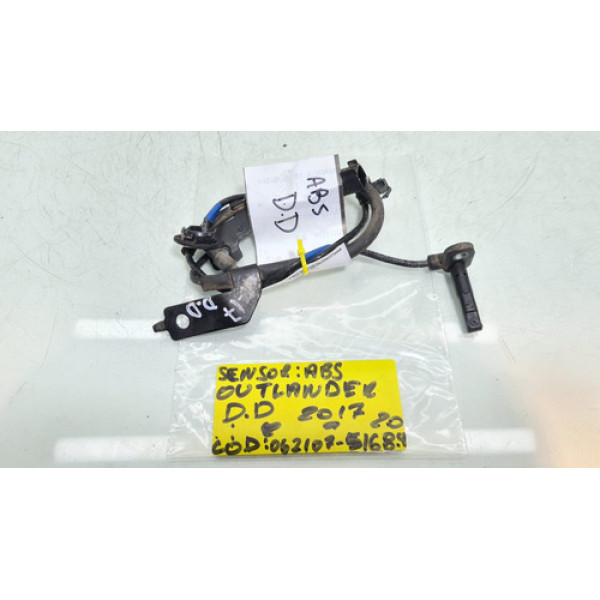 Sensor Abs Dianteiro Direito Mitsubishi Outlander Ano 2017