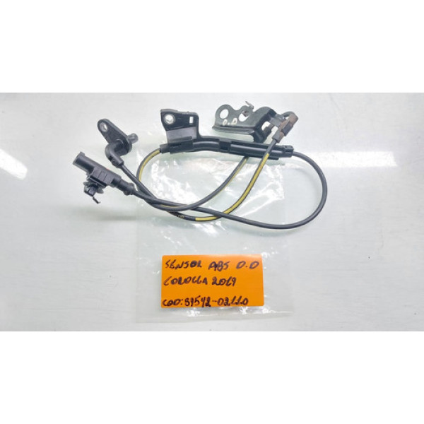 Sensor Abs Dianteiro Direito Corolla 2.0 Ano 2018 2019