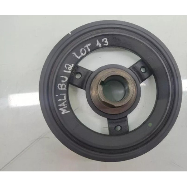 Polia Virabrequim Gm Malibu Captiva 2.4 Ano 2011  Nº 595038