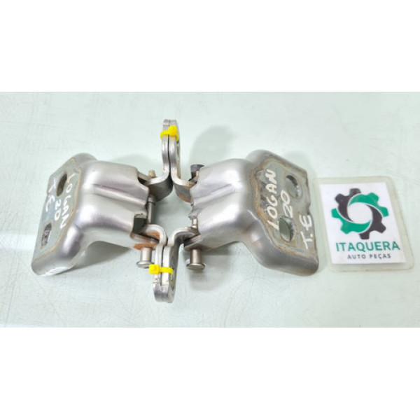 Par Dobradiça Porta Traseira Esquerda Sandero Logan 2020