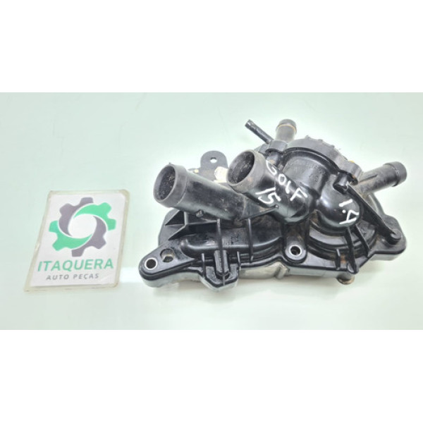 Carcaça Válvula Termostatica Bomba Agua Golf Tsi 1.4 2015