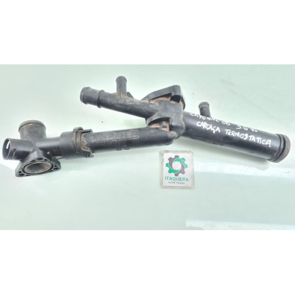 Carcaça Valvula Termostatica Porsche Cayenne 3.6 V6 Ano 2008