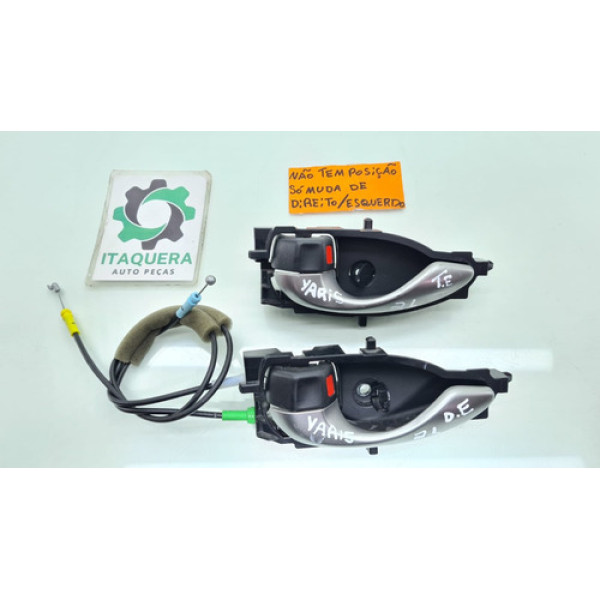 Maçaneta Interna Lado Esquerdo Toyota Yaris Ano 2020 2021