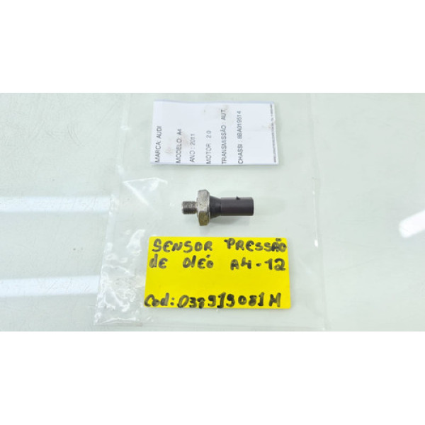 Sensor Pressão Óleo Audi A4 2.0 Ano 2010 2011 