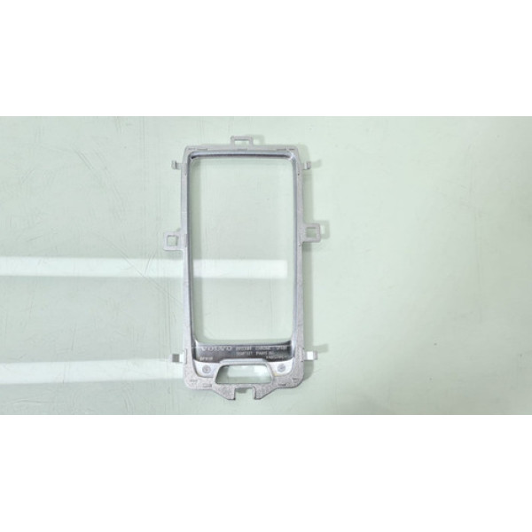 Moldura Aro Cromado Central Tela Painel Volvo V40 Ano 2017