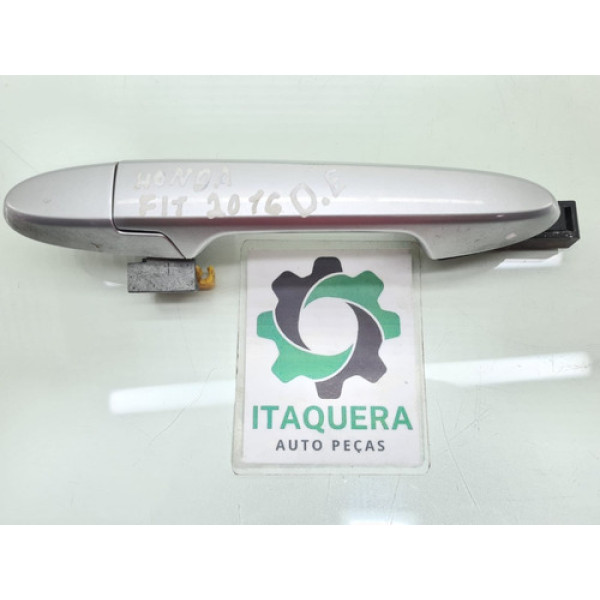 Maçaneta Externa Porta Dianteira Esquerda Honda Fit Ano 2016