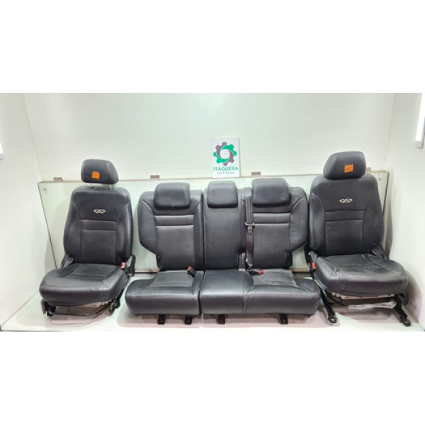 Jogo Bancos Couro Chery Tiggo Ano 2013 2014 2015